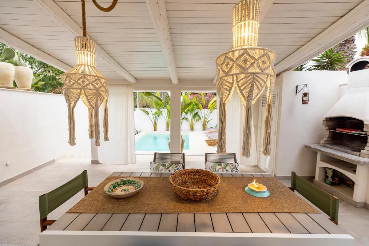 Villa Delle Palme Con Piscina Privata ซานตามาเรีย เดล โฟกัลโล ภายนอก รูปภาพ